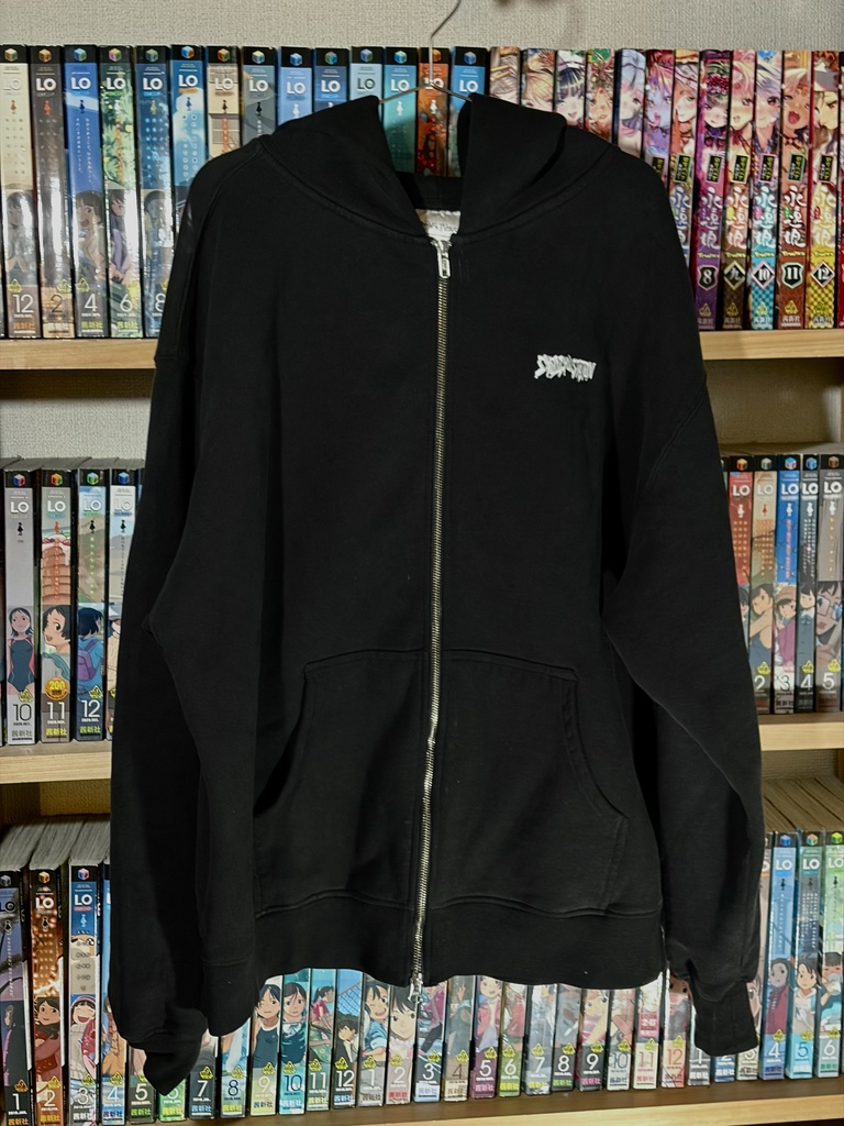 【受注生産】deathmetal logo double zip hoodie【予約5月16日まで】