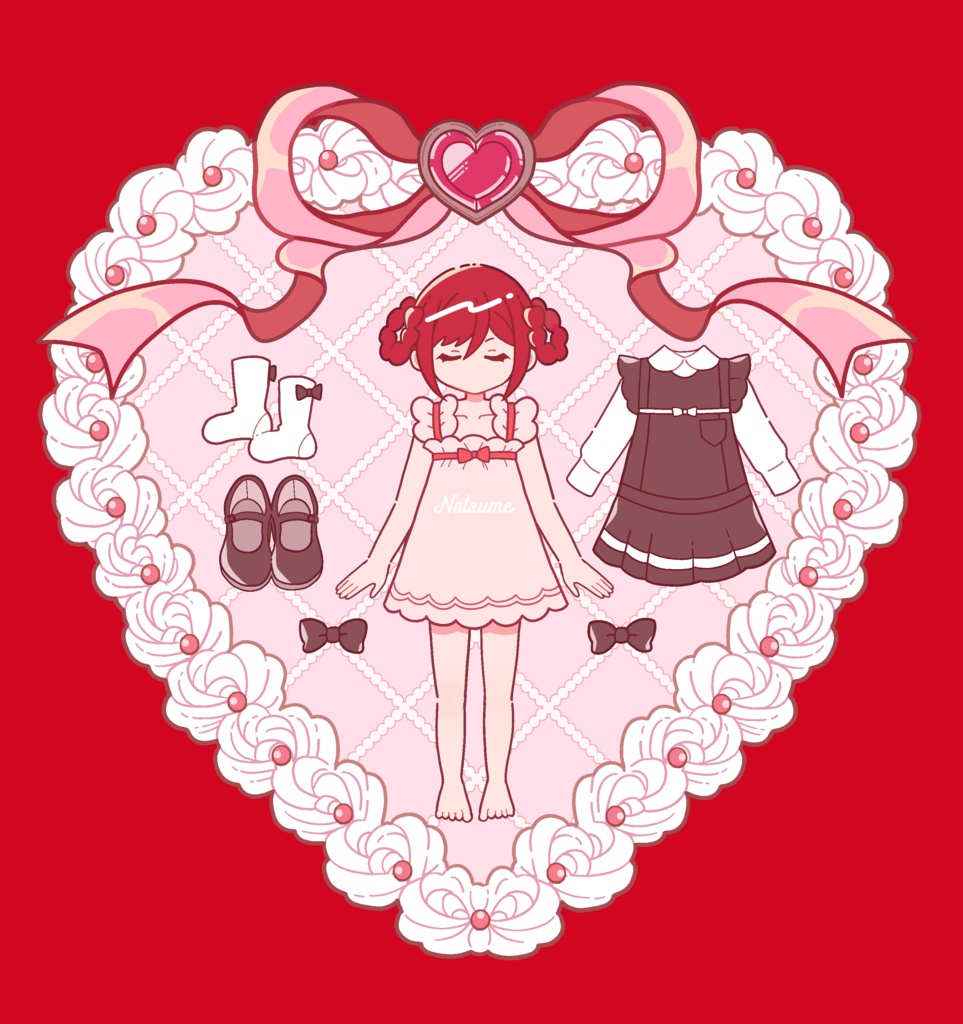 【赤】なつめちゃんトート