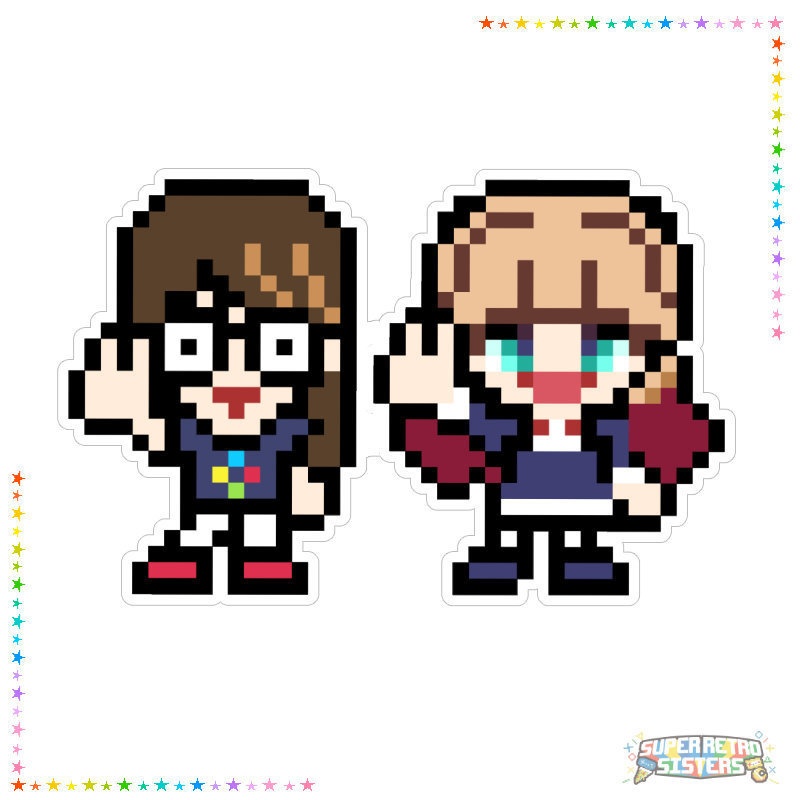 ★ステッカー(ドット絵)