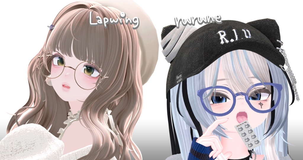 【森羅用】なちゅぷるあい【Eye & Makeup texture】【12アバター対応Eye texture】