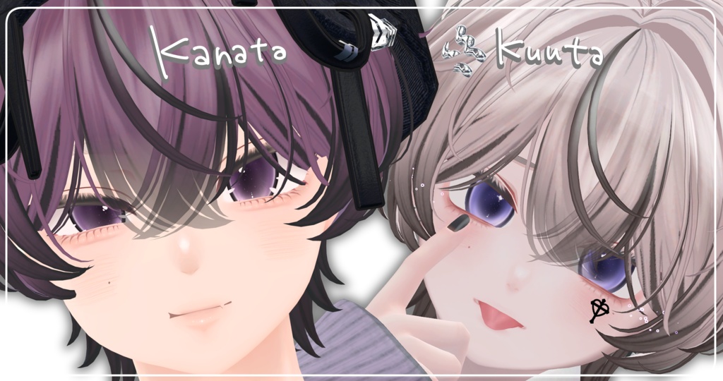 【森羅用】なちゅぷるあい【Eye & Makeup texture】【12アバター対応Eye texture】