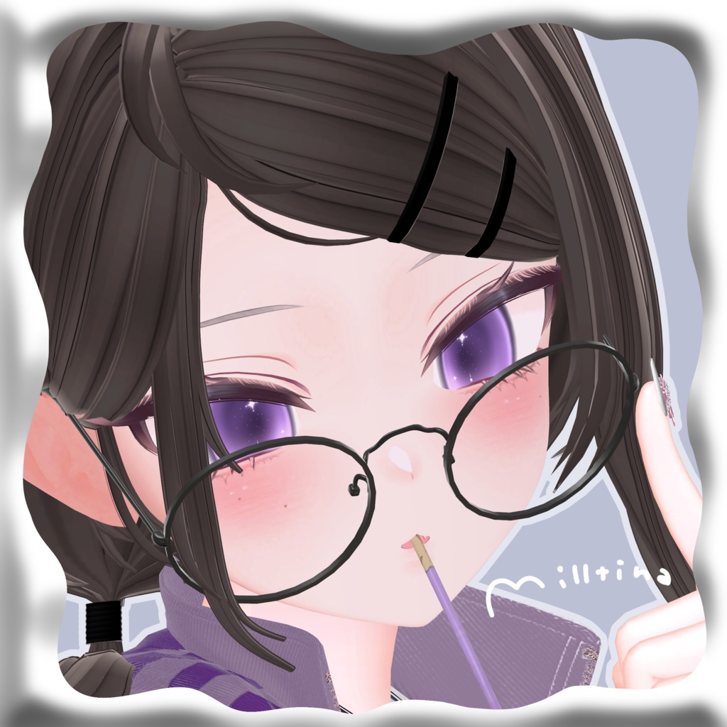 【森羅用】なちゅぷるあい【Eye & Makeup texture】【12アバター対応Eye texture】