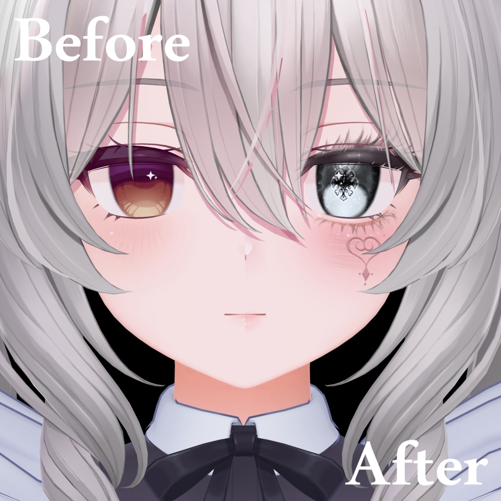 【ミルティナ+10アバター対応】ROCOCO EYE【Eye & Makeup texture】