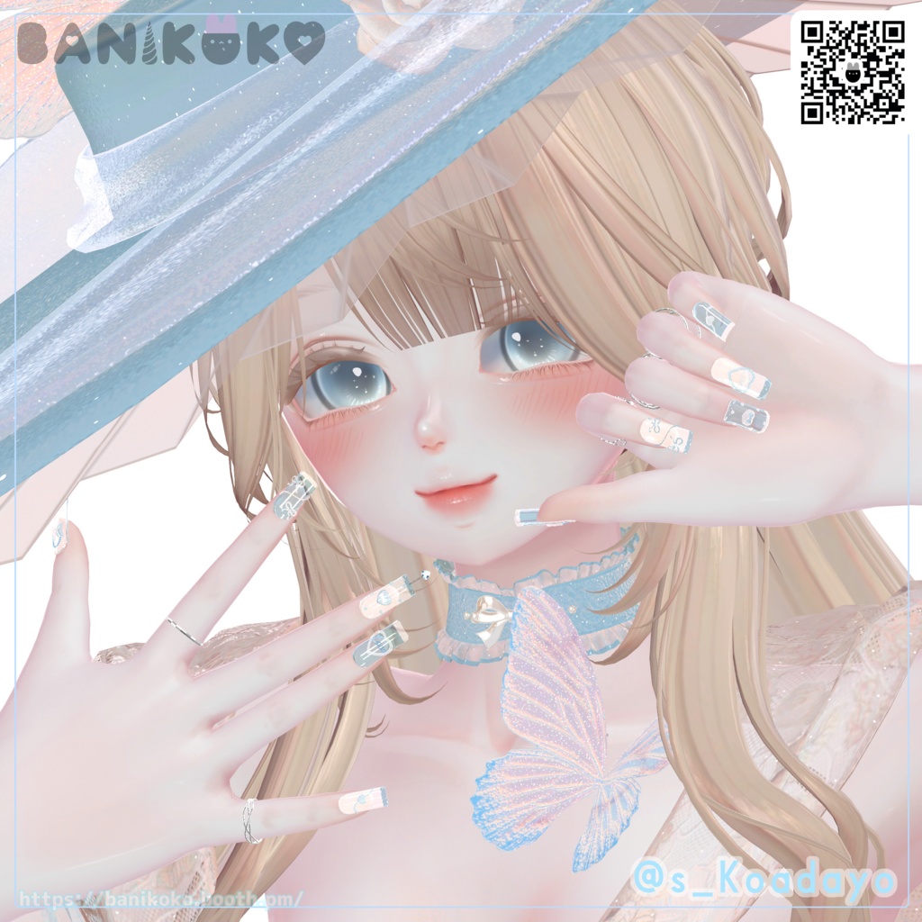 【13アバター対応】BBNaiL【3Dネイル】
