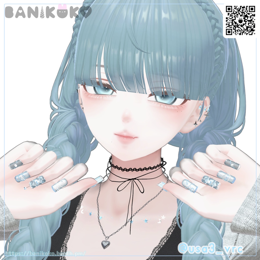 【13アバター対応】BBNaiL【3Dネイル】