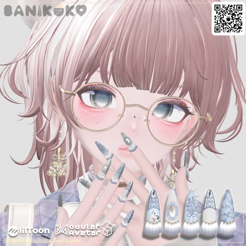 【19アバター+対応】ATNaiL【3Dネイル】