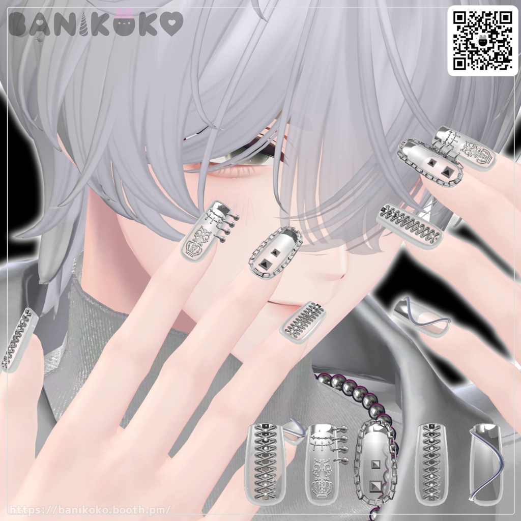 【7アバター+対応】SDNaiL【3Dネイル】