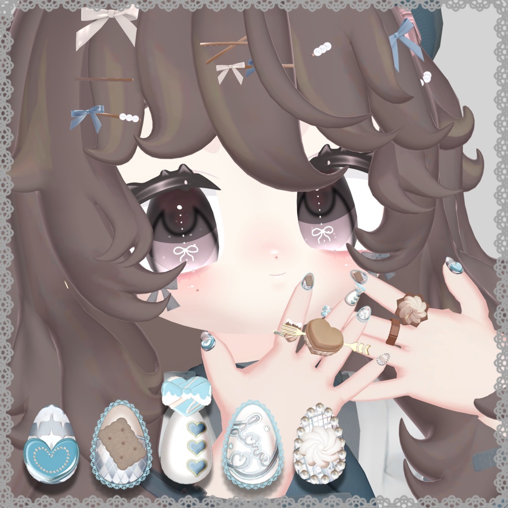 【まめふれんず・みみのこ対応・えも研対応】こいみにねいる【ちいちゃきねいるシリーズ】