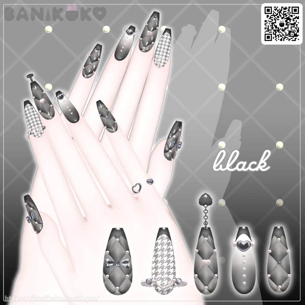 【31+アバター対応】MKNaiL【3Dネイル】