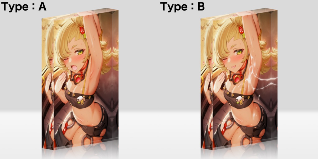 【数量限定】パイパー（脇見せ ver.） アクリルブロック［MだSたろう］※通販限定