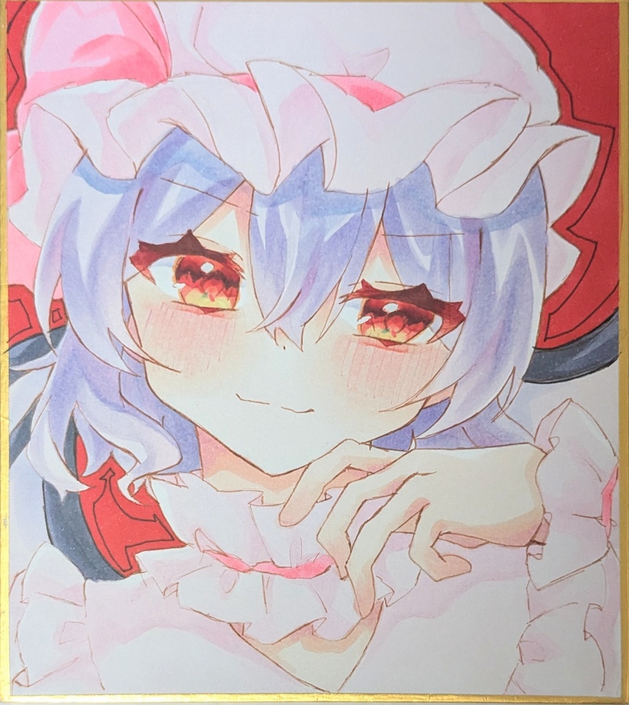 レミリア色紙(小)