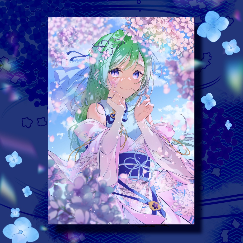 【四季華の彩戦】ポストカード
