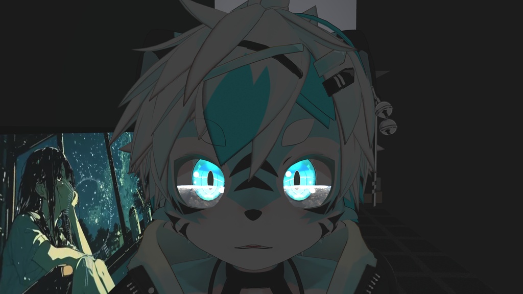 ティグリア　瞳反射アドオン