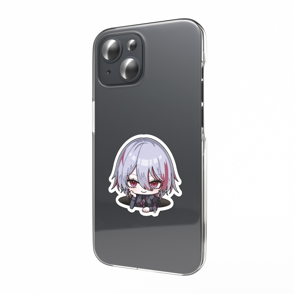 穴底ロク スマホステッカー