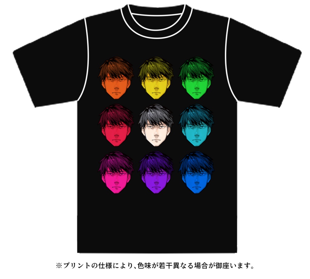 レインボー中田忍Ｔシャツ（在庫僅少）