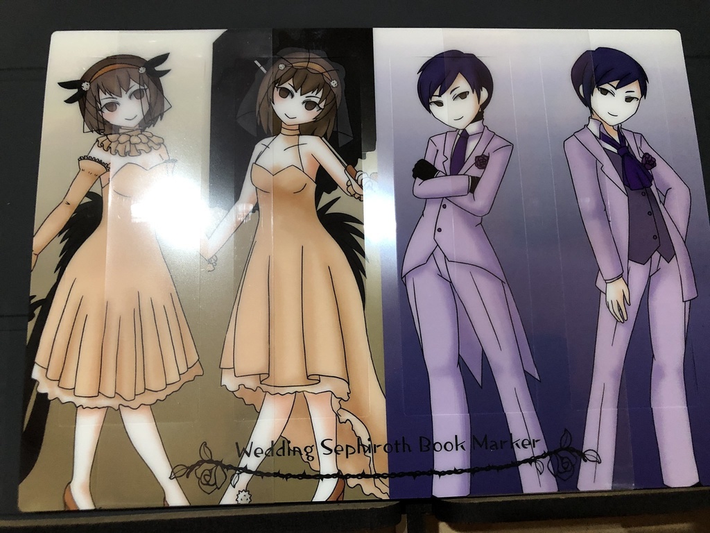 ウェディングセフィラしおりセット(5種)