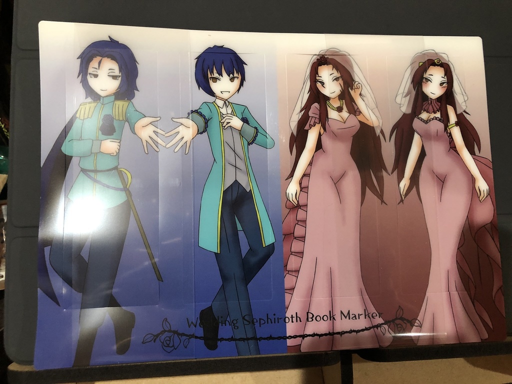 ウェディングセフィラしおりセット(5種)