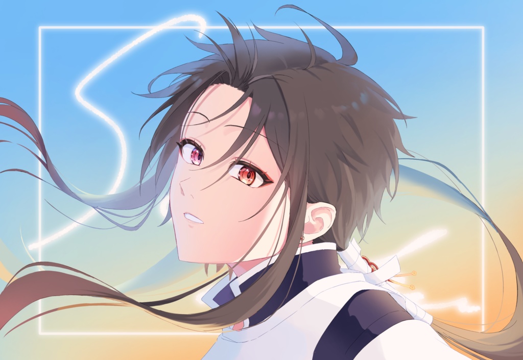 【少】ポストカード[朱雀]