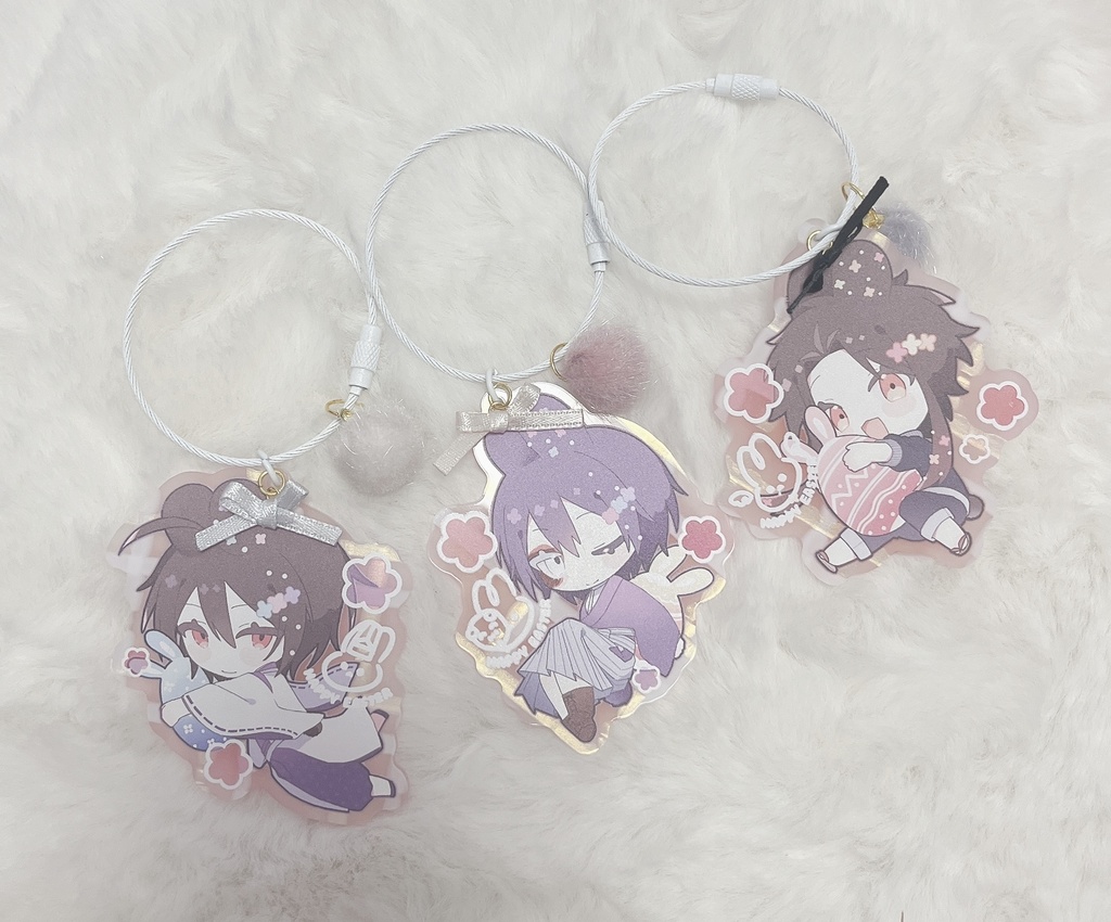 🐣イースターバニー♡アクリルキーホルダー