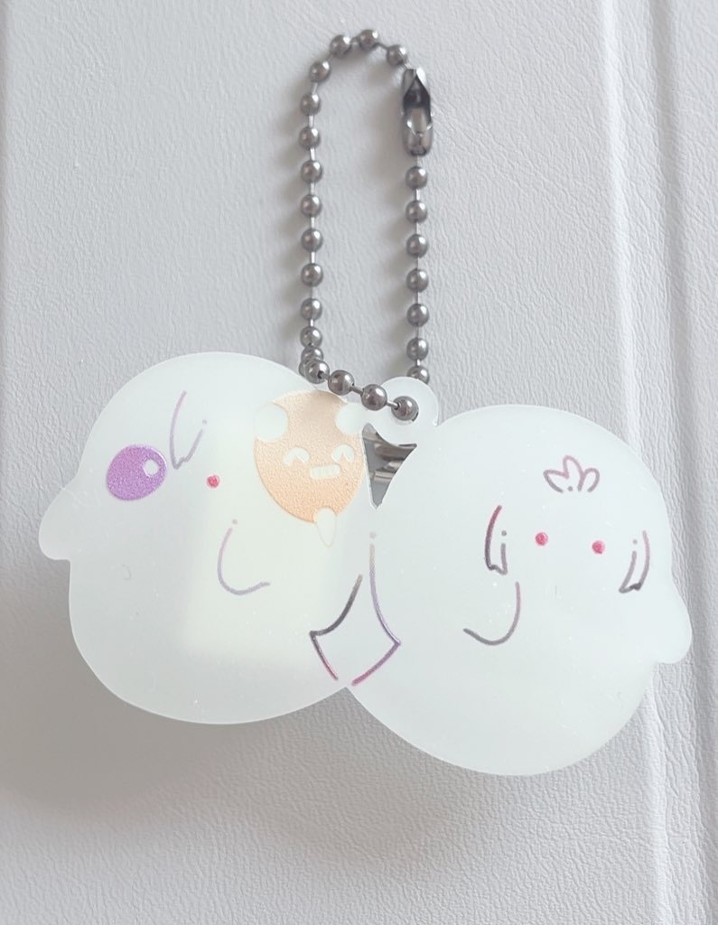 おばけアクリルクリップ