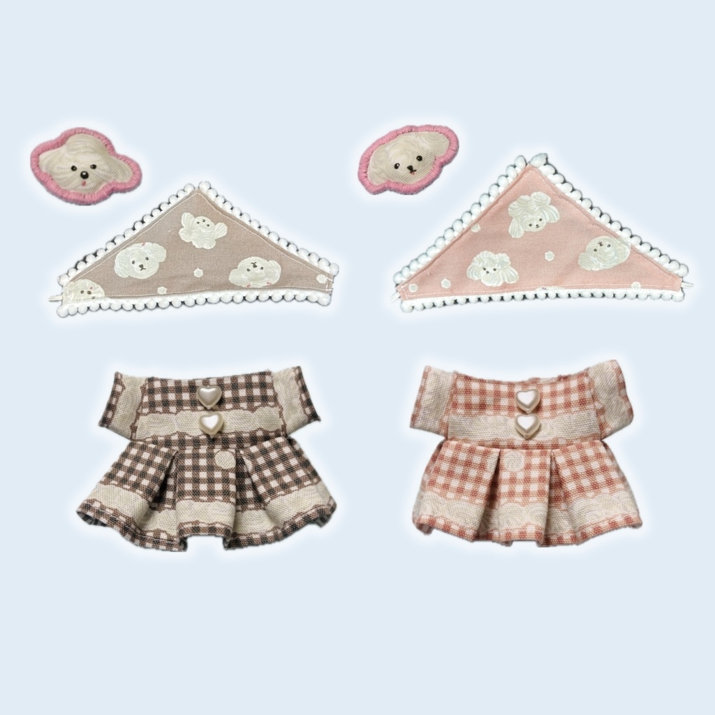 わんわんカフェワンピセット