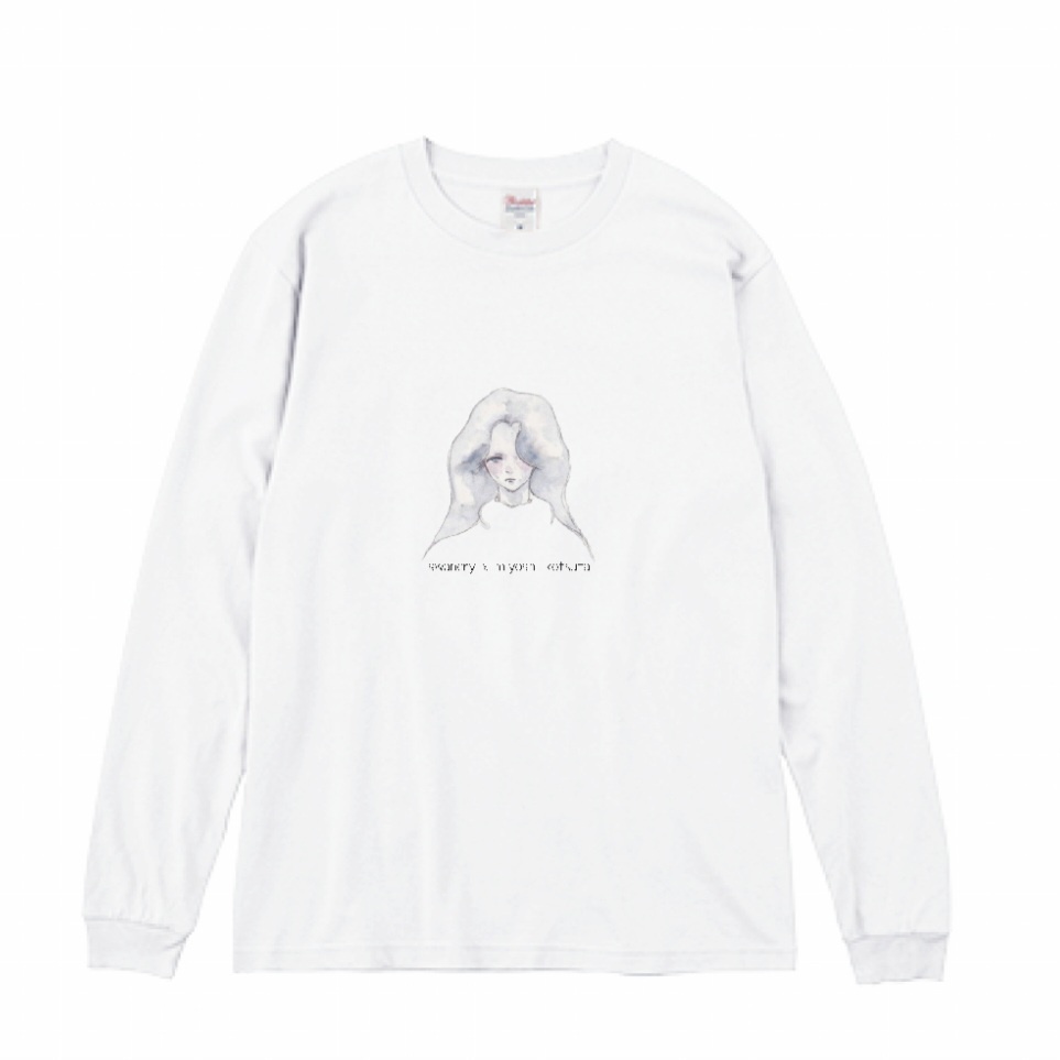 進む少女のLong Sleeve Tee(XL/L)