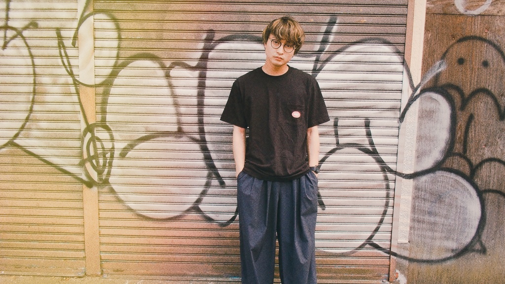 swancry 胸ポケットTee(Black)