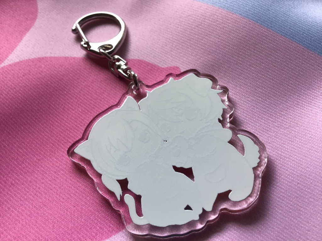 アクリルキーホルダー_睦月&アオイ