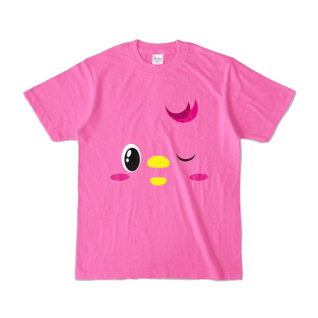 ピンクの鳥Ｔシャツ