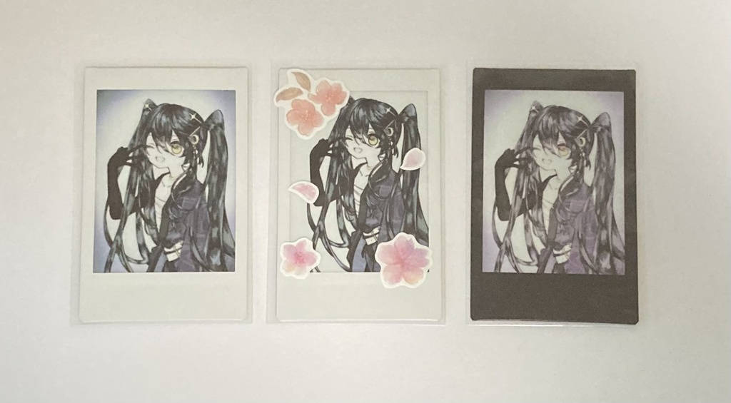 【匿名発送】なつめやみやのチェキ 3枚1セット【第2弾】