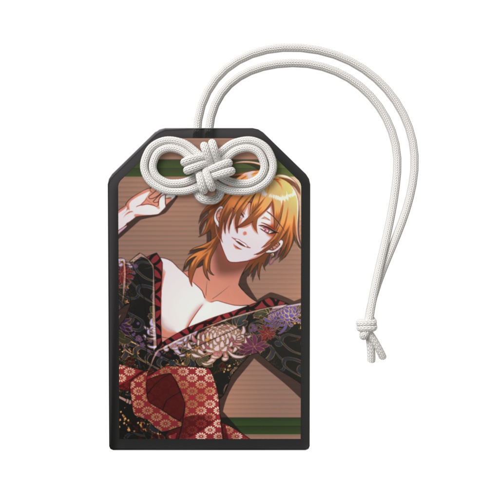 菊理糸4周年記念【お守り】花魁遊戯ver(黒)