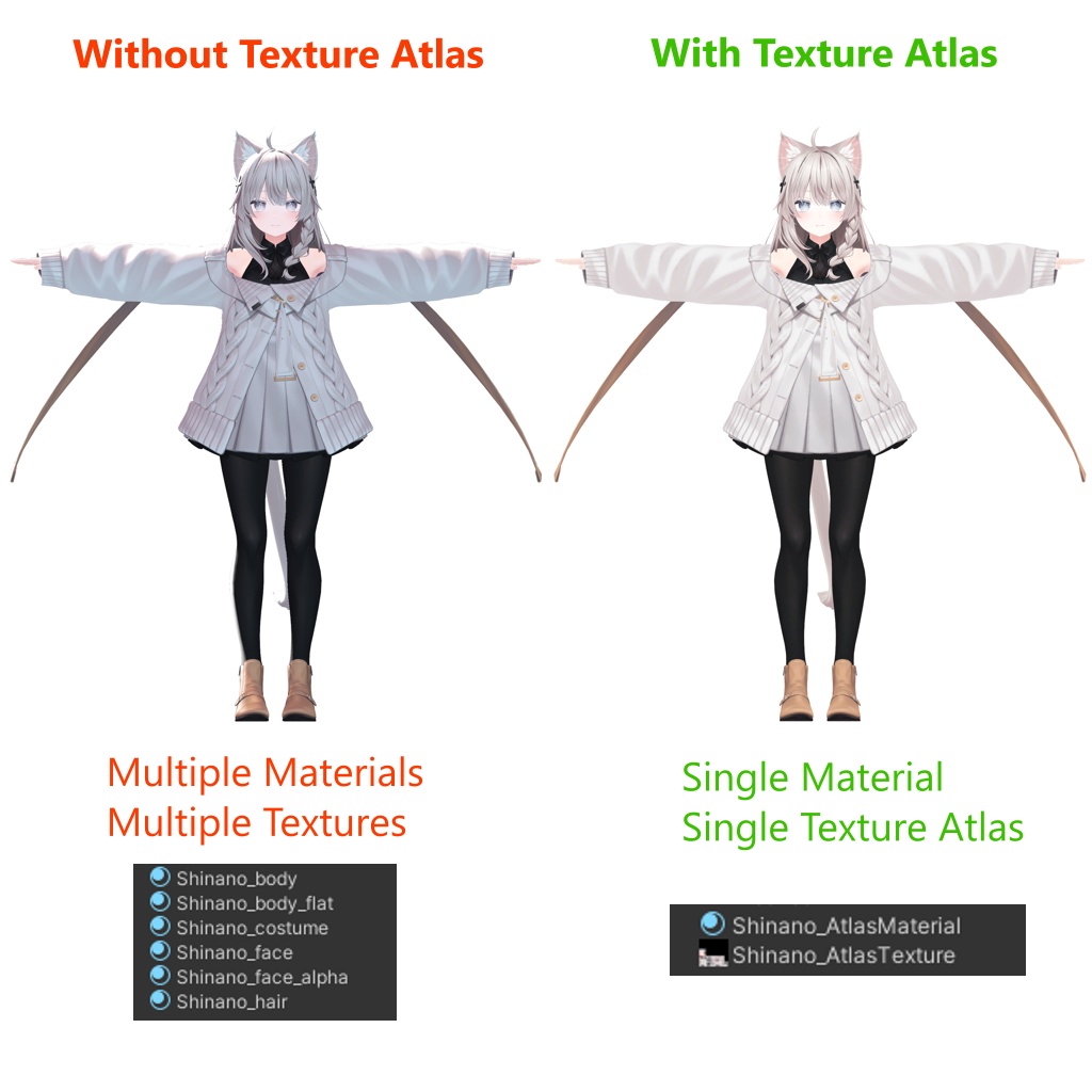 テクスチャアトラス生成 - Texture AtlasGen