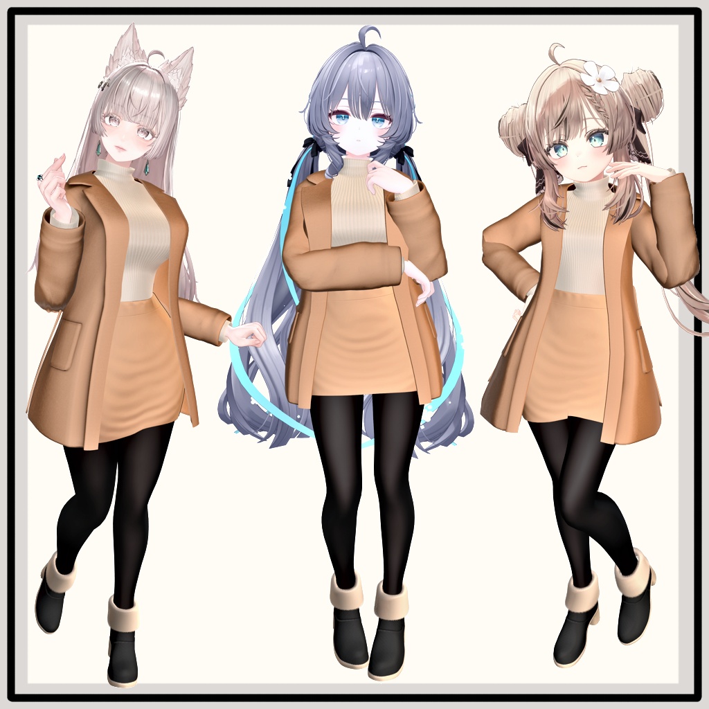 【30% SALE】 ✨ Elegant Office Set | きれいめオフィスコーデ ✨ 【10アバター対応】