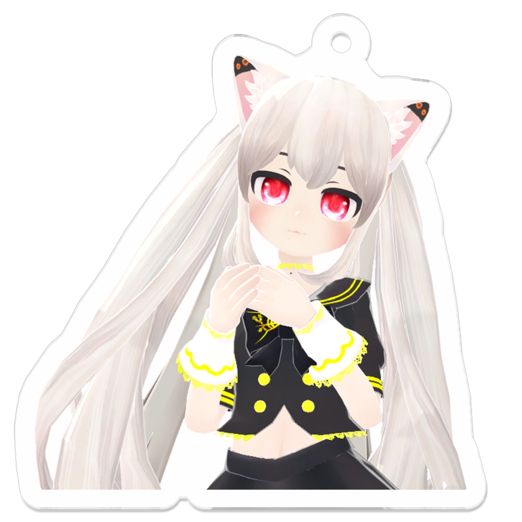 ちびきゃっとアクリルキーホルダー