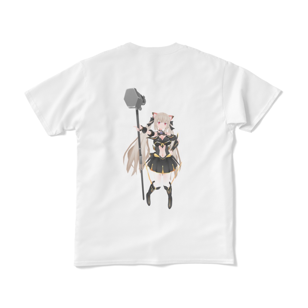 ちびきゃっとTシャツせかんど