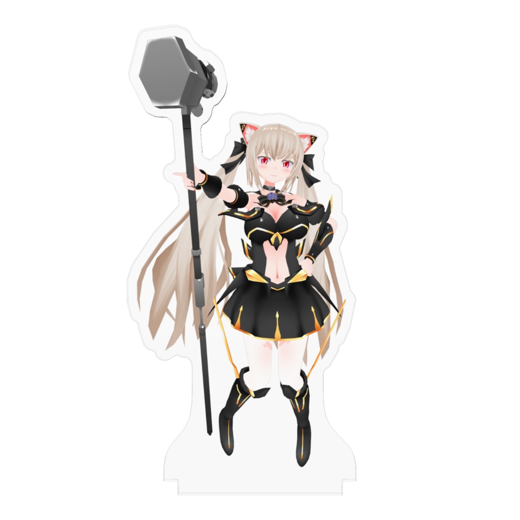 ちびきゃっと(大)おおきなアクリルスタンド