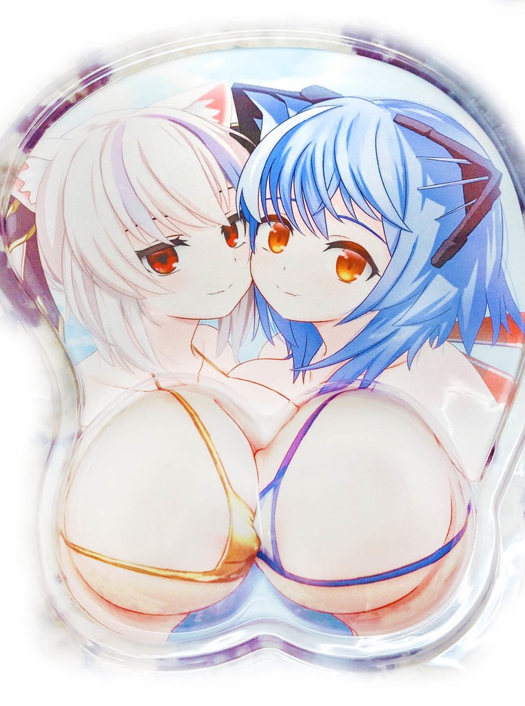 ちびきゃっと&トール ちちあわせおむねむねマウスパッド