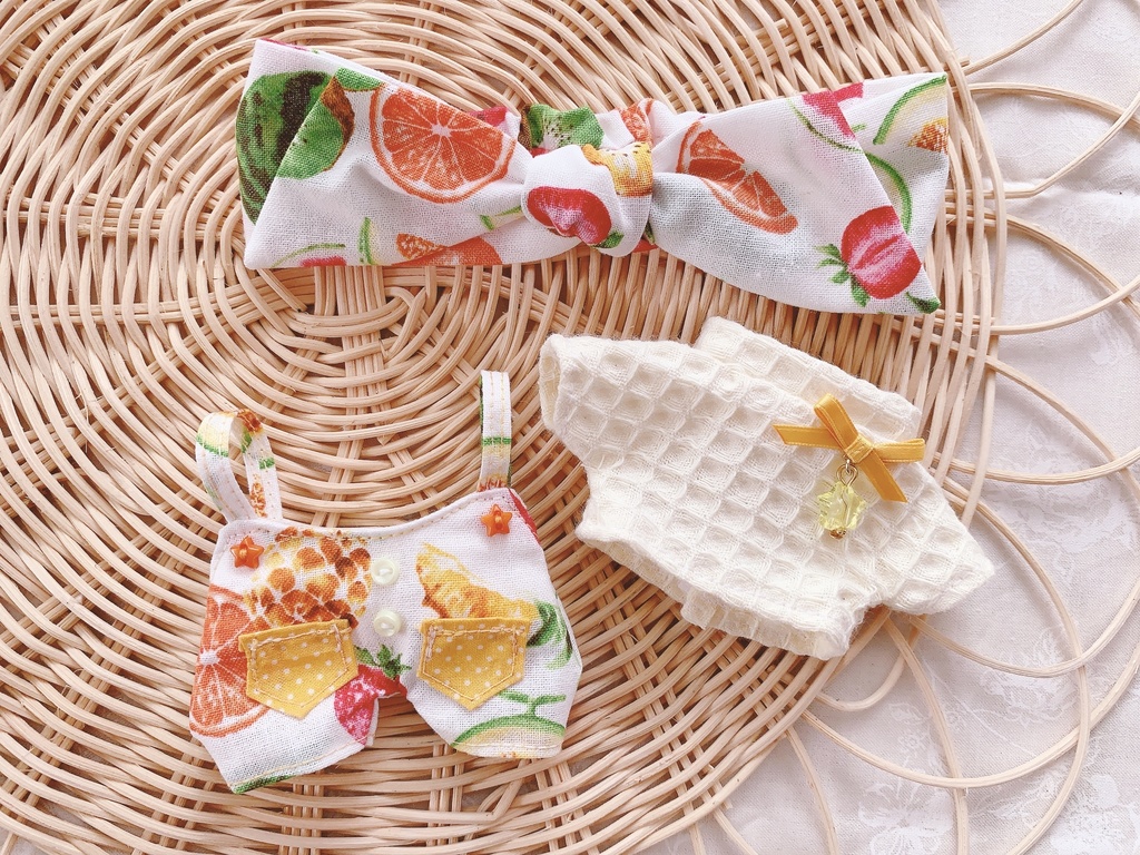 フルーツジュース サロペットセット