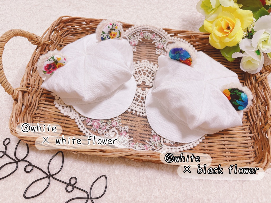 くまみみキャスケット