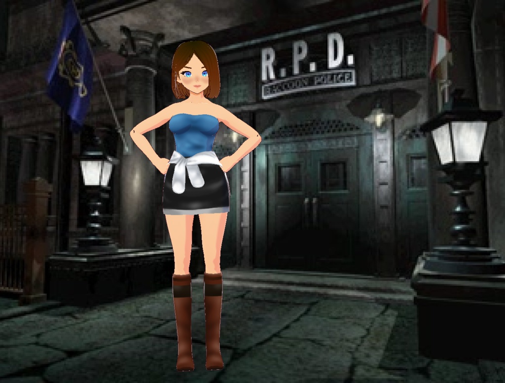 Jill Valentine Vroid Model