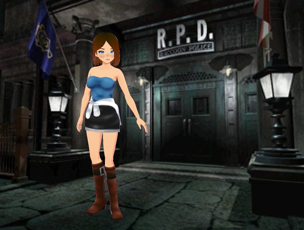Jill Valentine Vroid Model