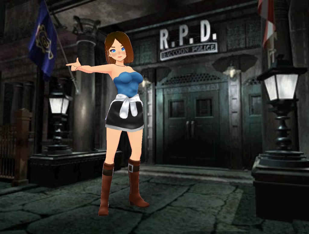 Jill Valentine Vroid Model