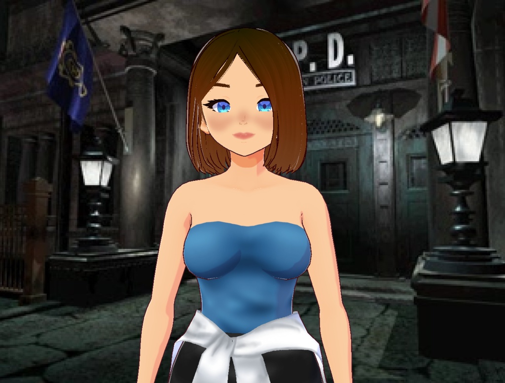 Jill Valentine Vroid Model