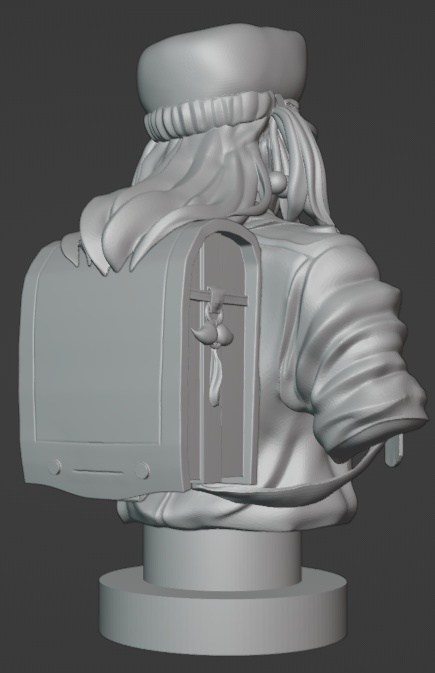 ブルーアーカイブ チェリノ像 ガレージキット