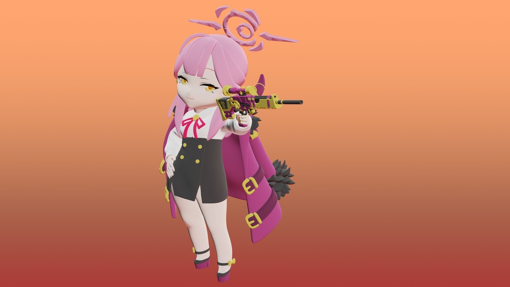 ブルアカ SDアル ガレージキット【ちびEXシリーズ】