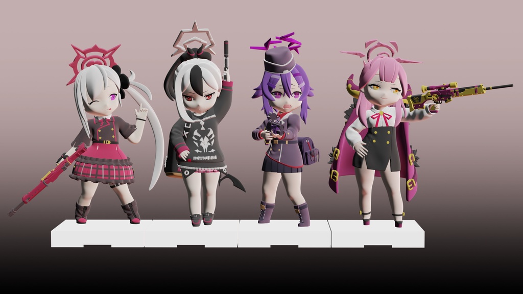 ブルアカ SDアル ガレージキット【ちびEXシリーズ】