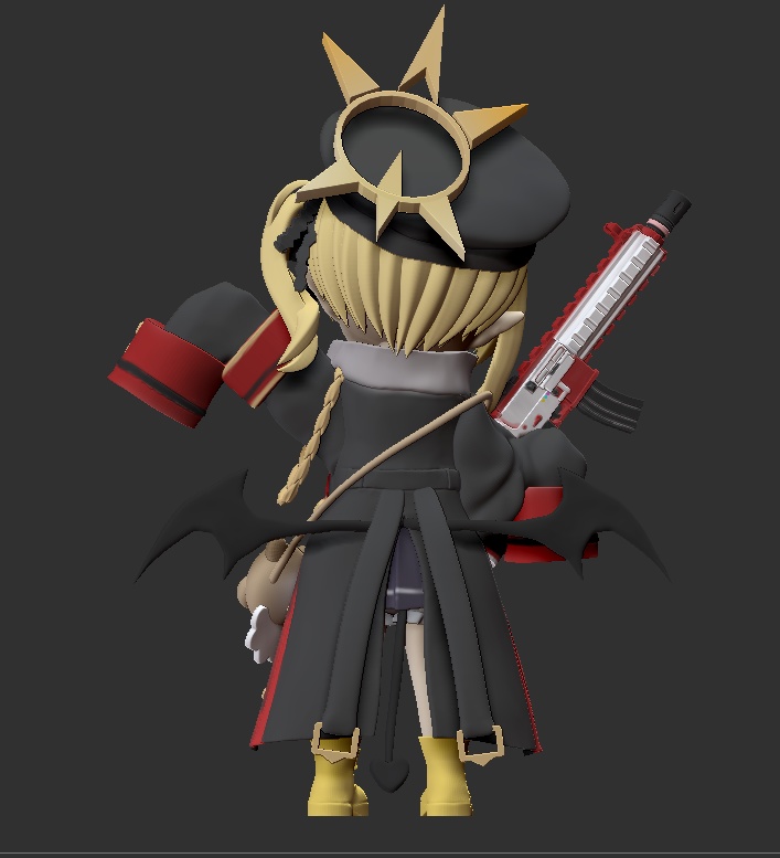 ブルアカ SDイブキ ガレージキット【ちび編成シリーズ】