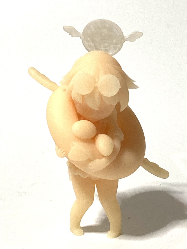 ブルアカ SD水着ヒフミ ガレージキット【ちびカフェシリーズ】