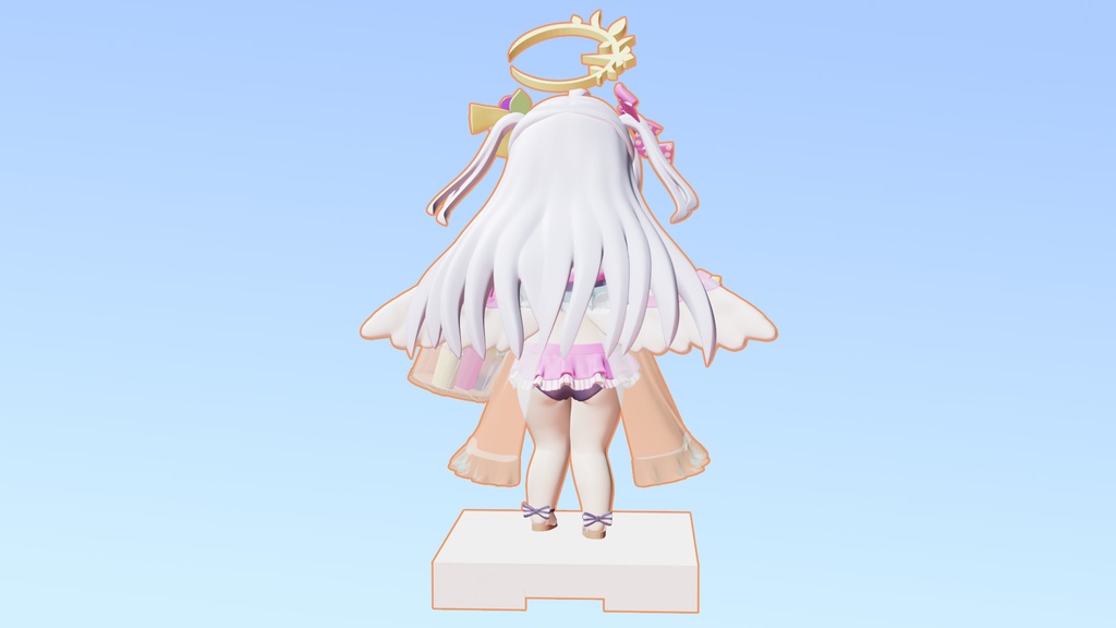 ブルアカ SD水着アズサ ガレージキット【ちびカフェシリーズ】