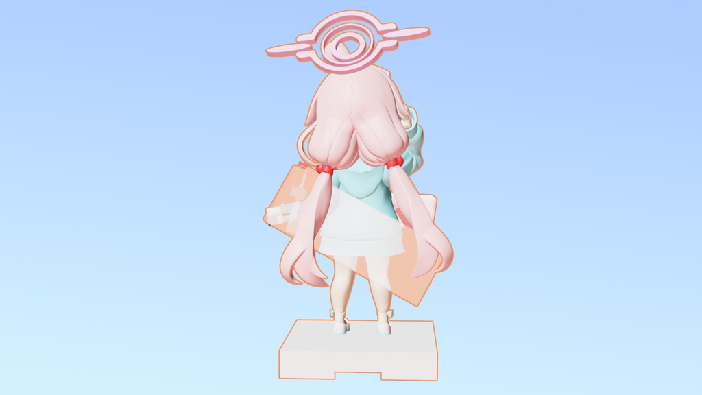 ブルアカ SD水着ホシノ ガレージキット【ちび編成シリーズ】